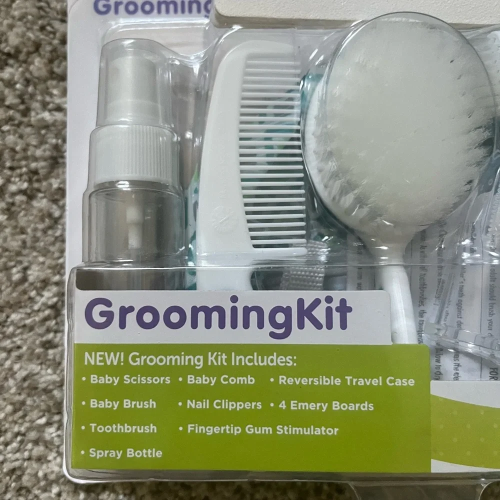 12 Piece Baby Grooming Kit Set Healthcare Nail Clip Tooth Brush Hair Brush